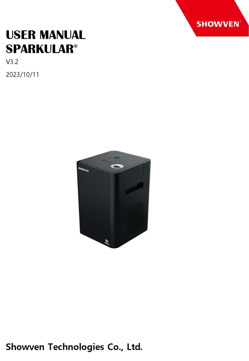 Showven SPARKULAR BT01 user manual