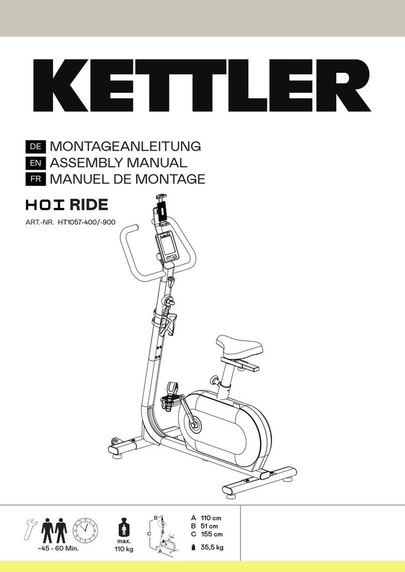 Kettler HOI RIDE User manual