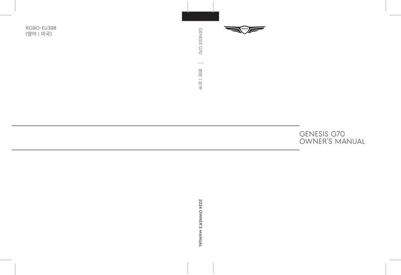 Genesis G70 User manual Genesis G70 User manual