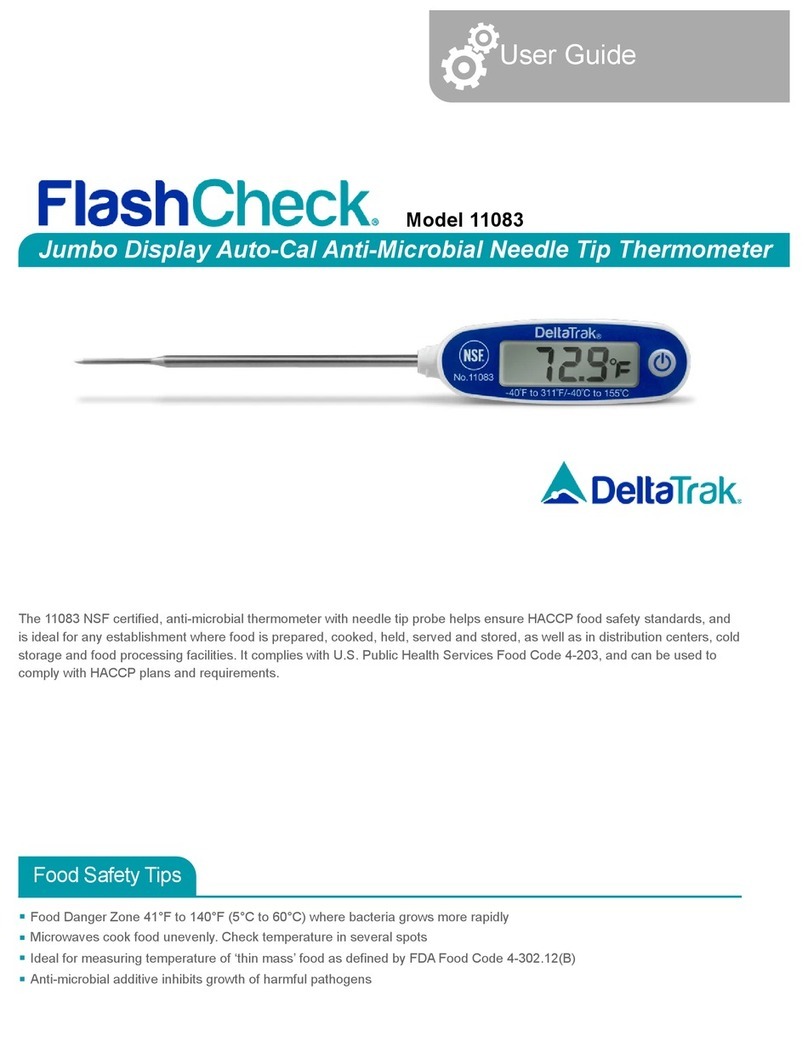 DeltaTRAK FlashCheck 11083 user guide