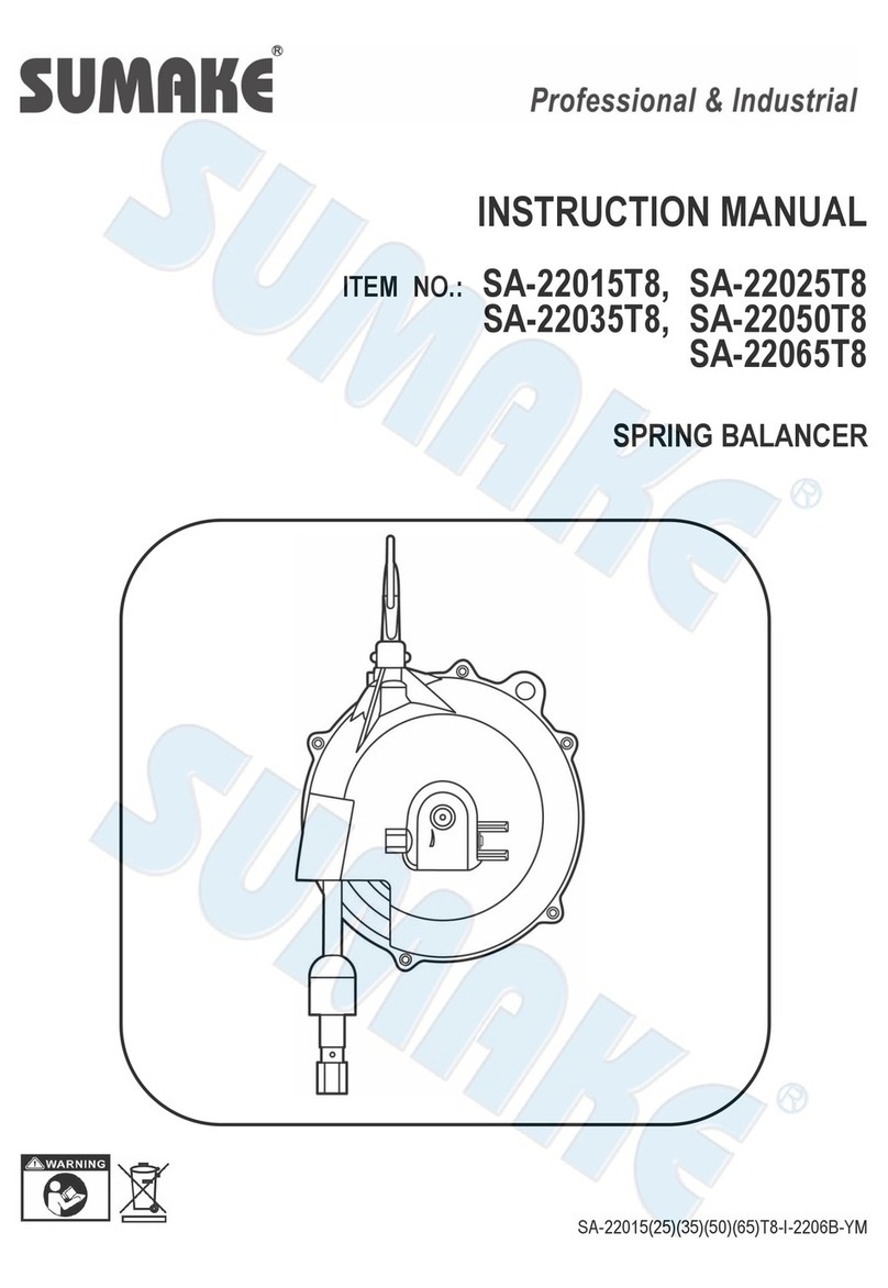Sumake SA-22015T8 instruction manual