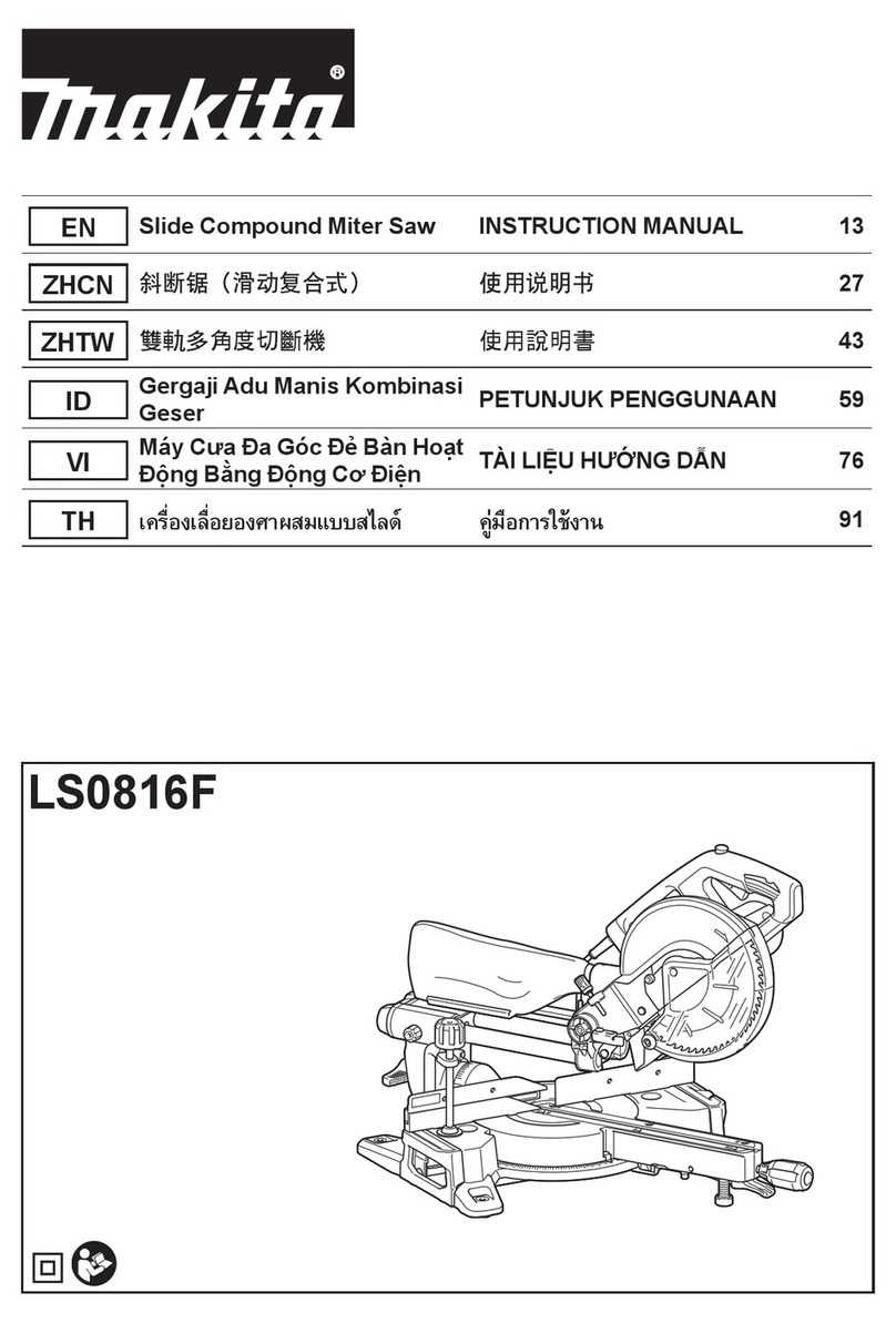 Makita LS0816F User manual Makita LS0816F User manual
