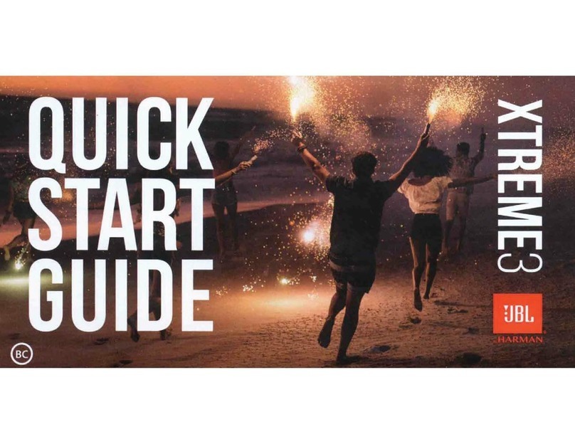 Harman JBL XTREME3 quick start guide