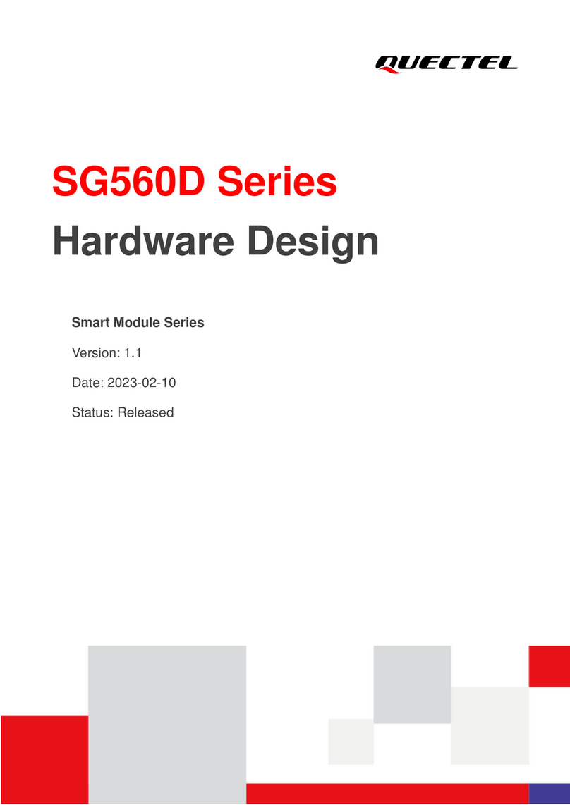 Quectel SG560D Series Supplement