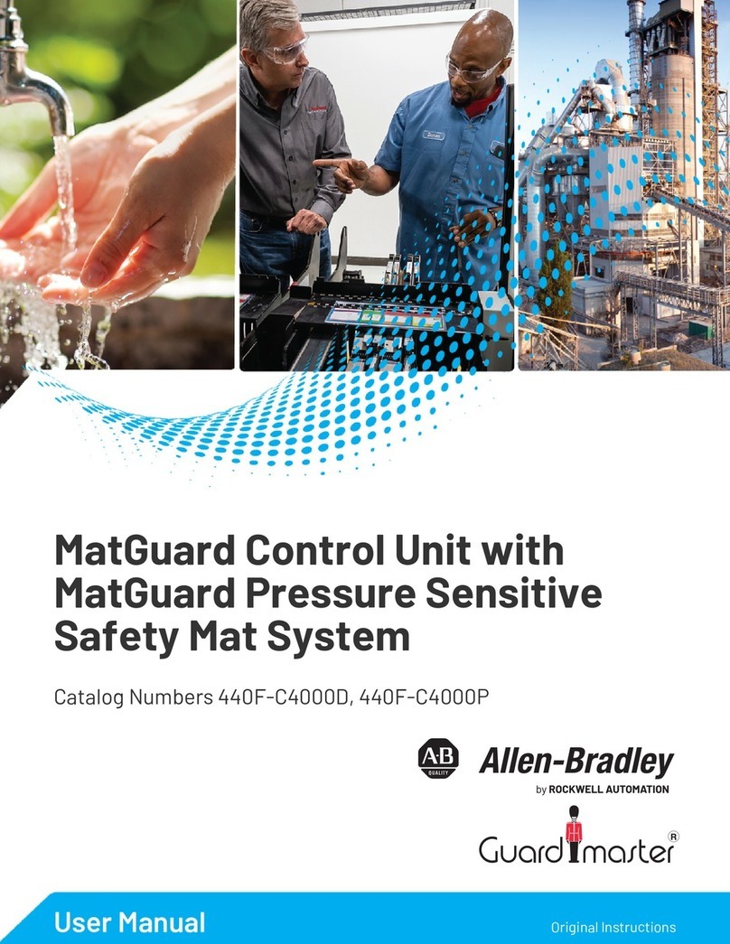 Rockwell Automation Allen-Bradley Guard master 440F-C4000D User manual