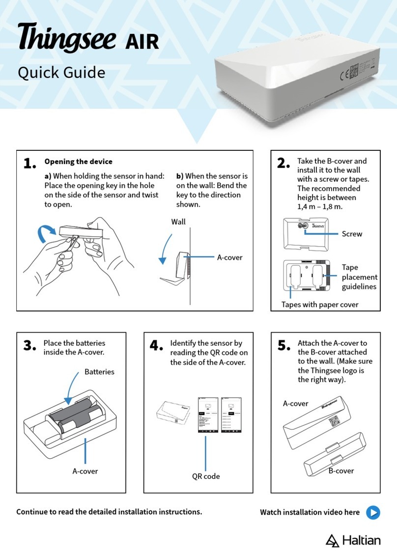 Haltian Tringsee AIR quick guide