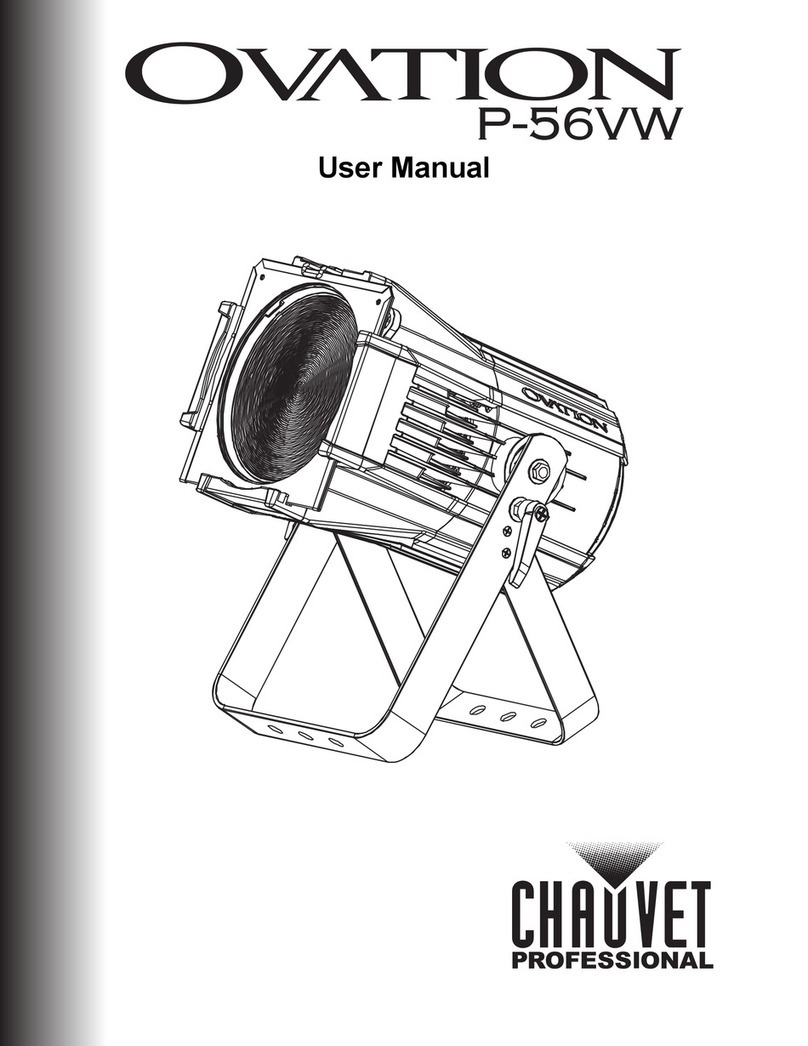 Chauvet Professional OVATION P-56VW manual