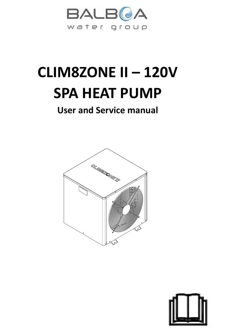 Balboa Clim8zone User and service manual