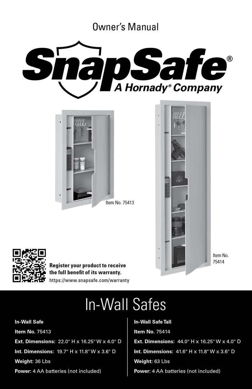 Hornady SnapSafe 75413 owner's manual