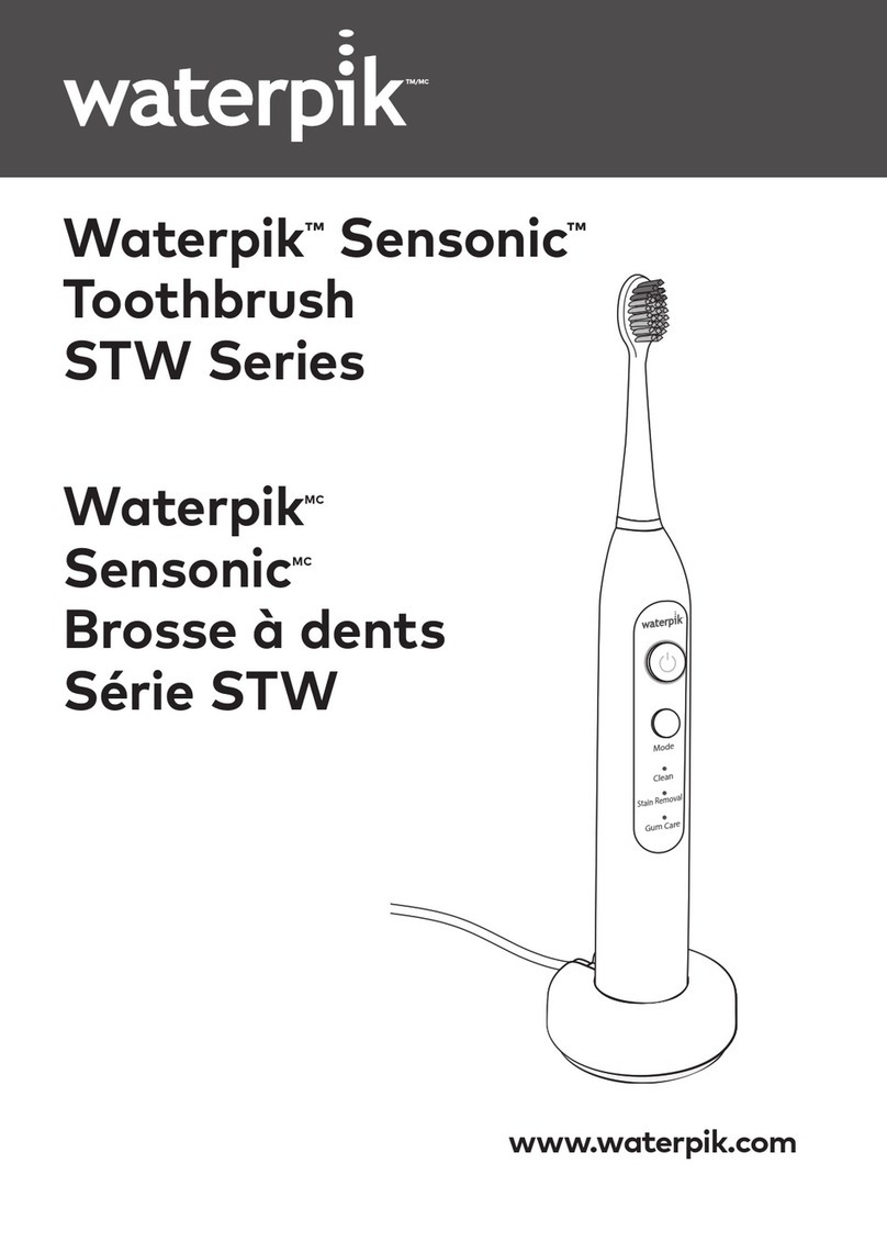 Waterpik Sensonic STW Series User manual