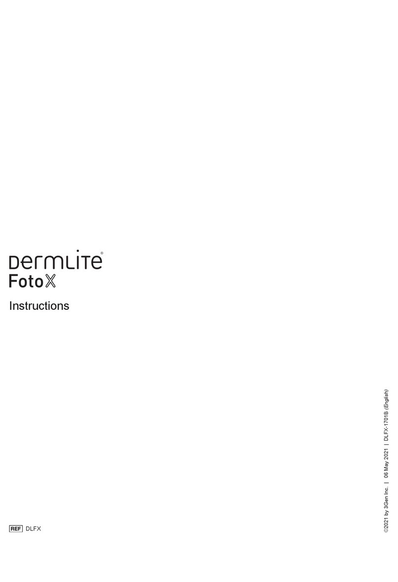 Dermlite Foto X User manual