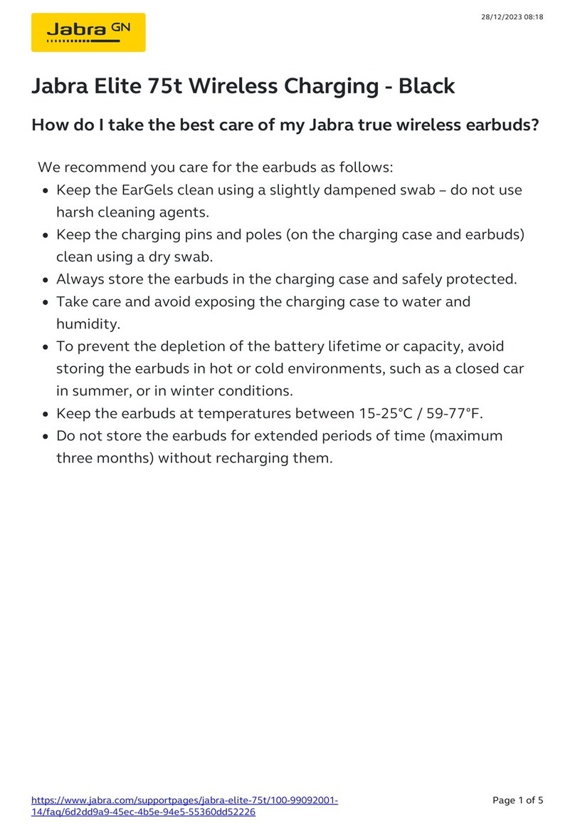 Jabra Elite 75t Titanium Black How do