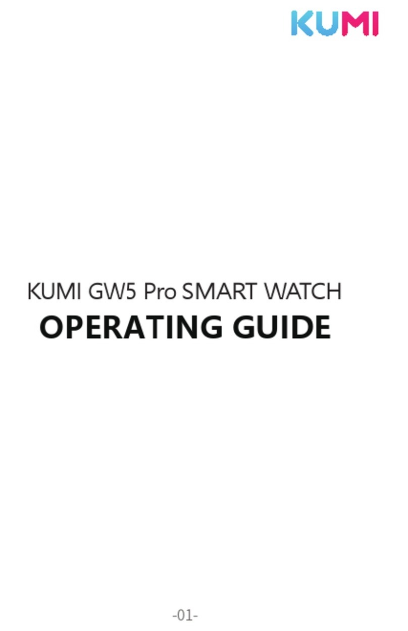 KUMI GW5 Pro operating guide