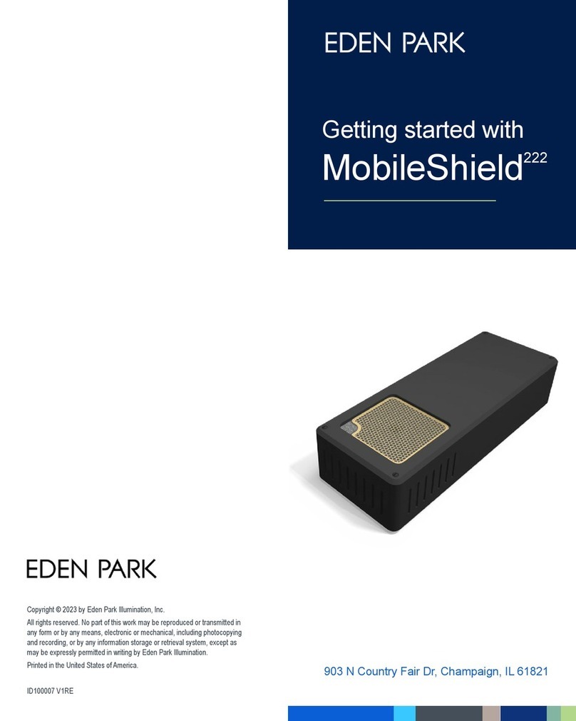 Eden Park MobileShield222 Getting started