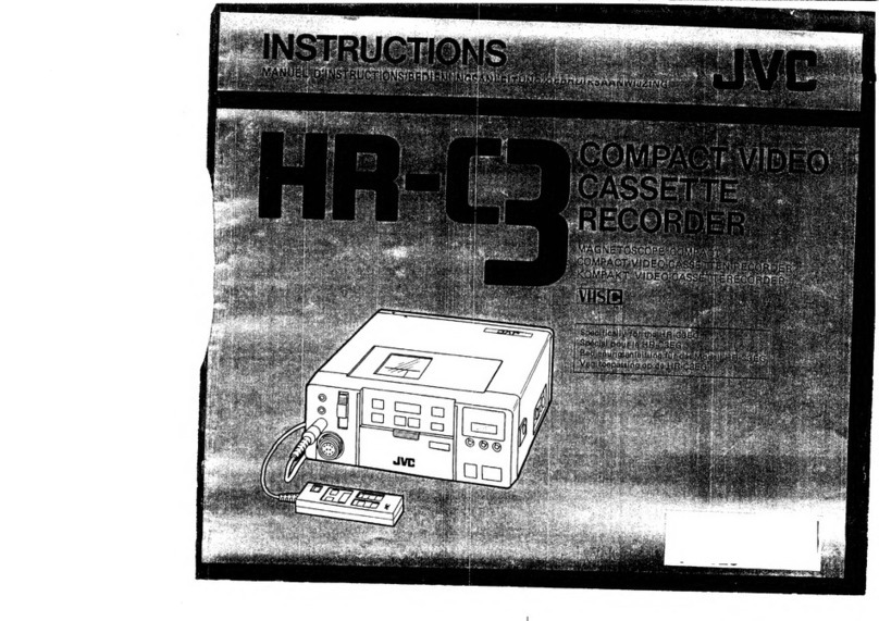 JVC HR-C3 User manual