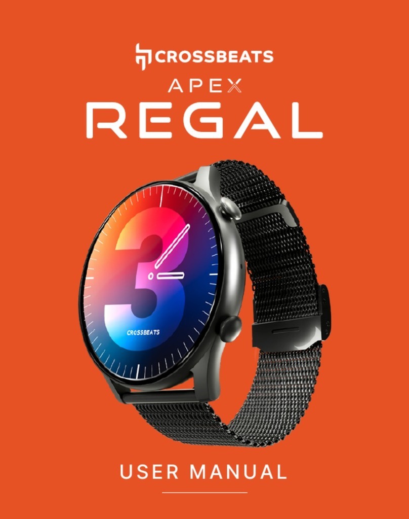 Crossbeats APEX REGAL User manual