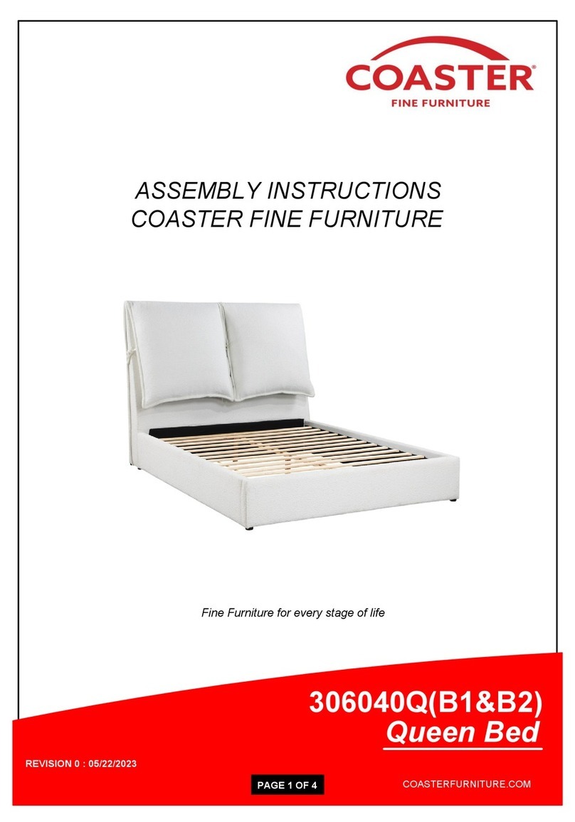 Coaster Gwendoline 306040Q Assembly instructions Coaster Gwendoline 306040Q Assembly instructions