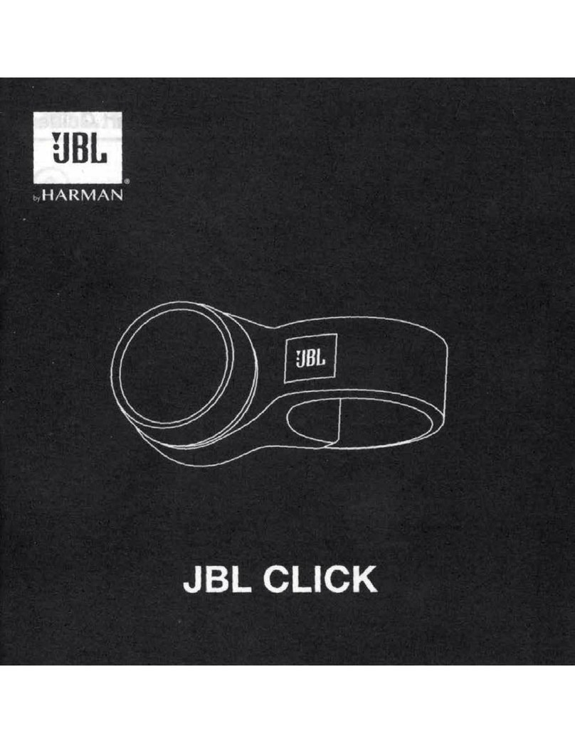 Harman JBL CLICK User manual