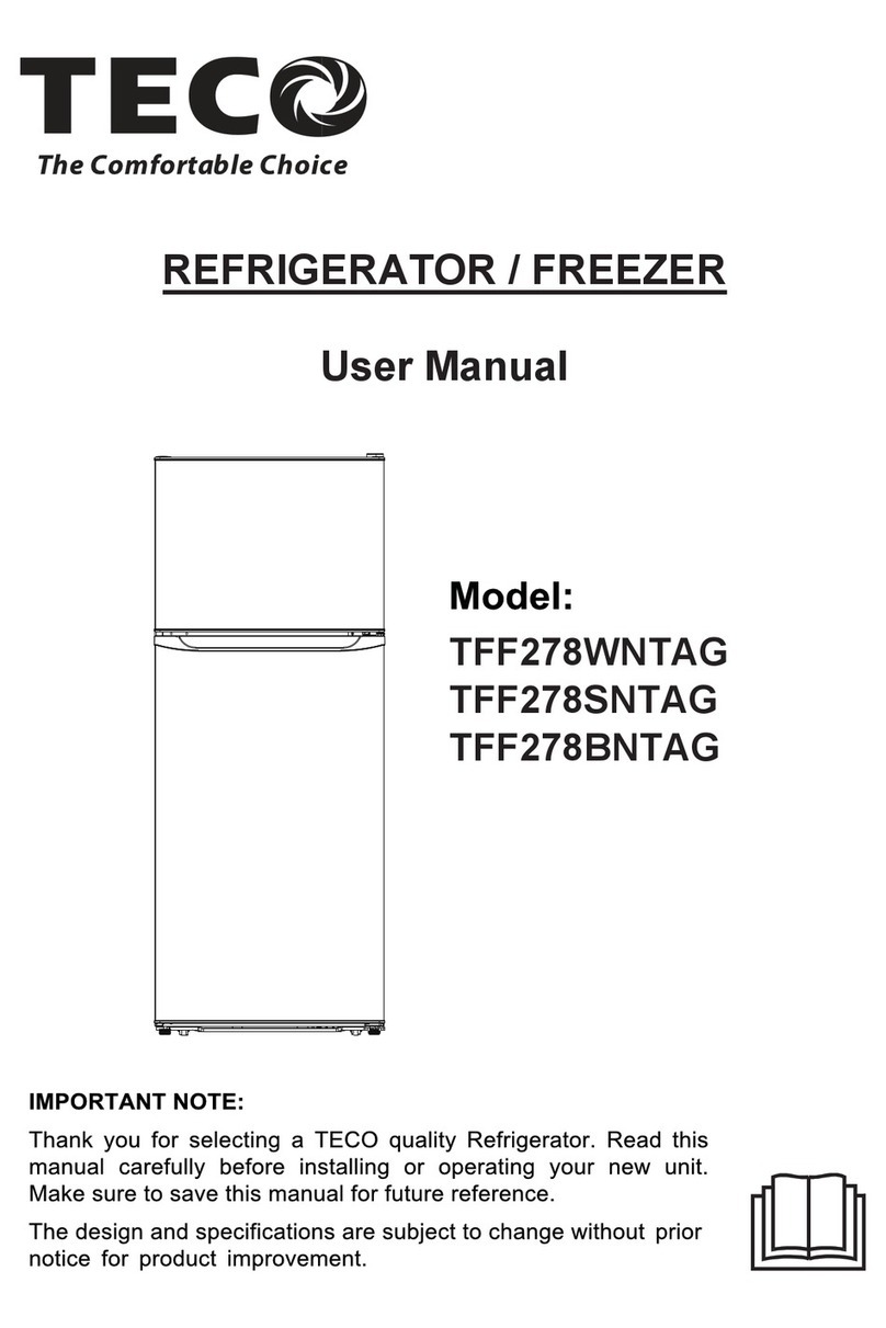 TECO TFF278WNTAG user manual