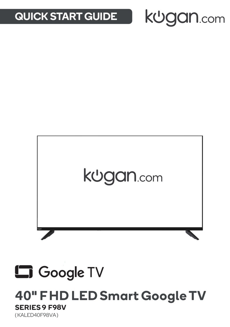 Kogan 9 F98V Series User manual