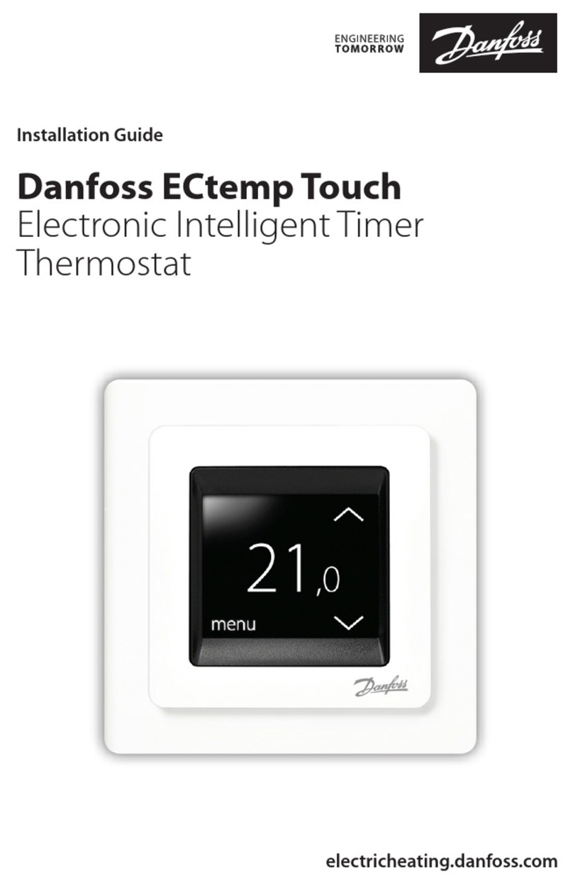 Danfoss ECtemp Touch User manual