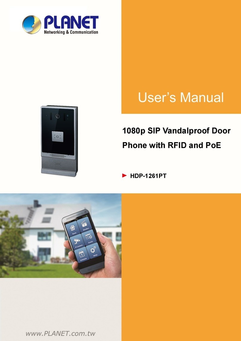 Planet HDP-1261PT user manual