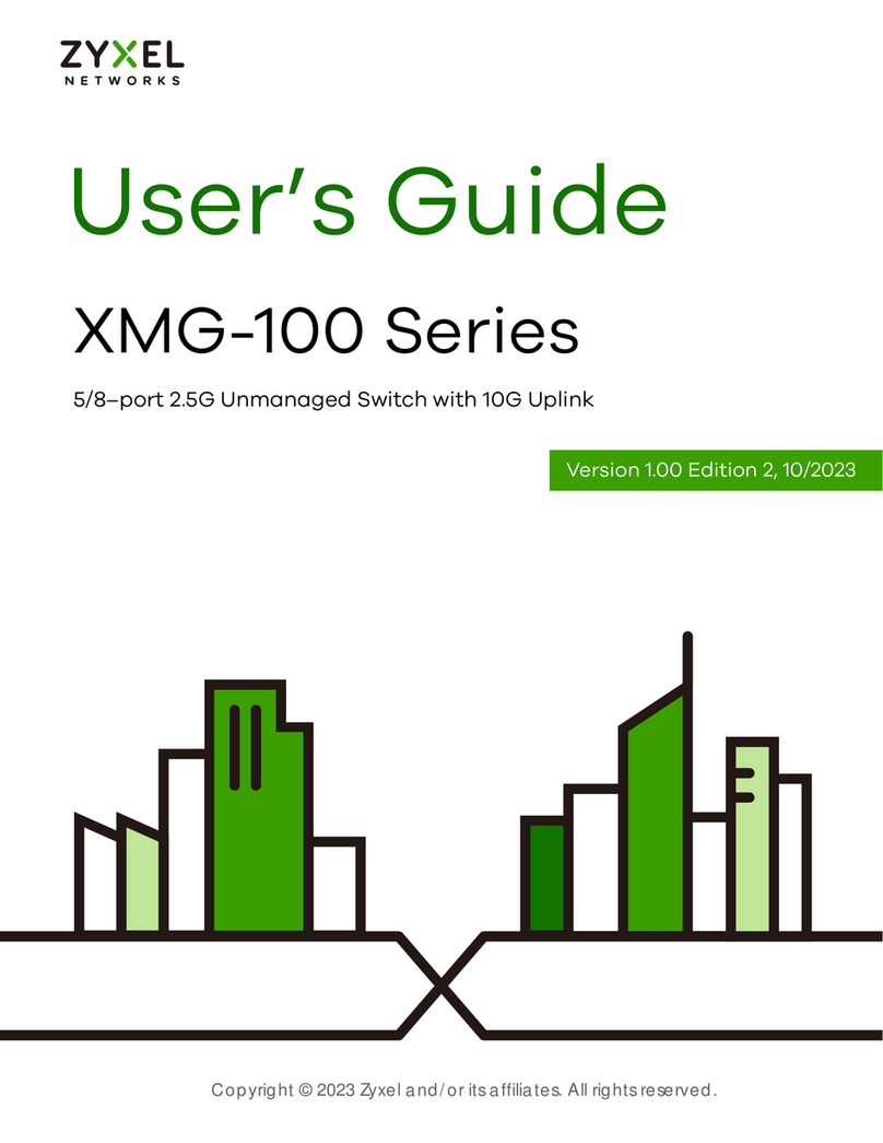 ZyXEL Communications XMG-100 Series User manual