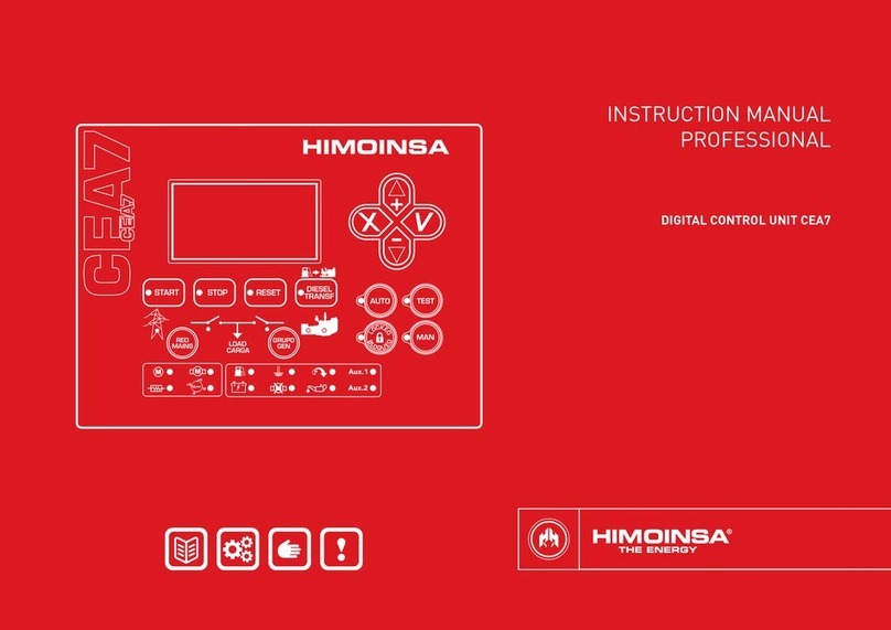 Himoinsa CEA7 instruction manual
