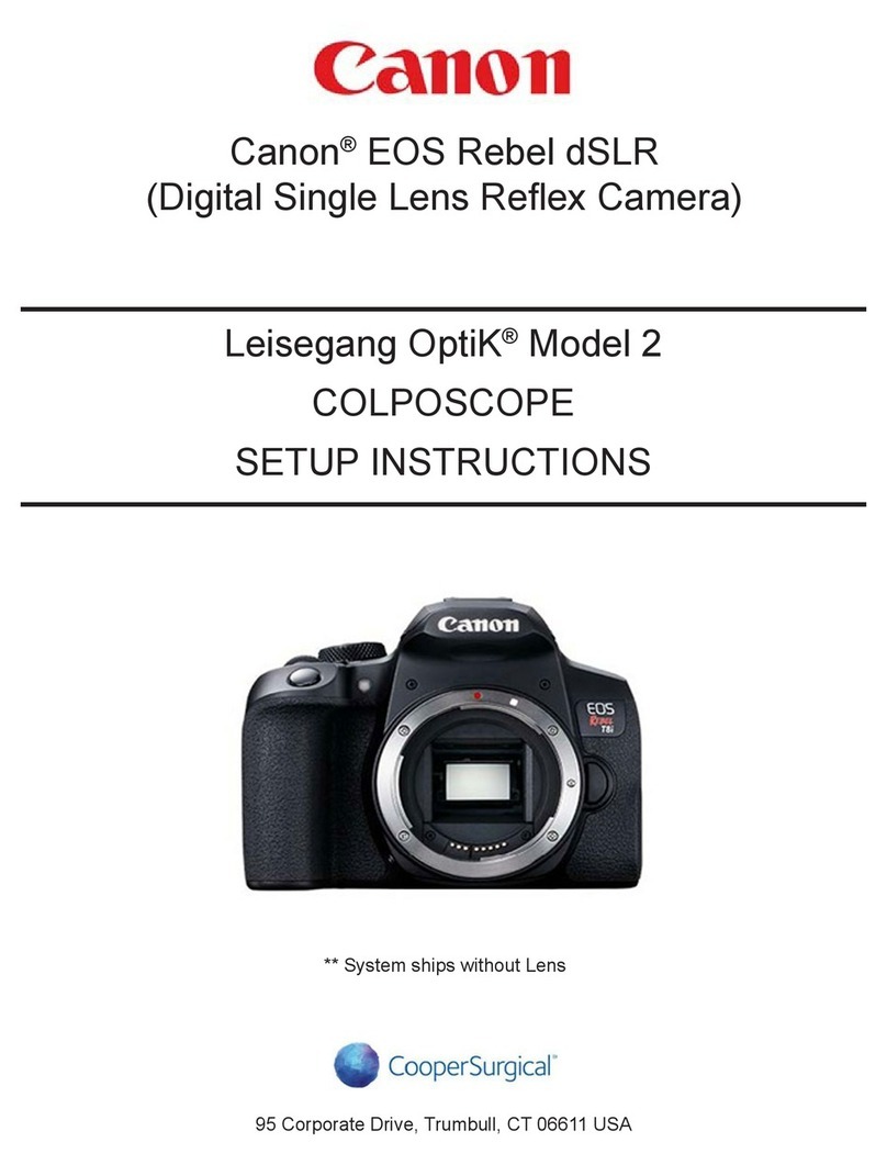 Canon Leisegang OptiK 2 Setup instructions