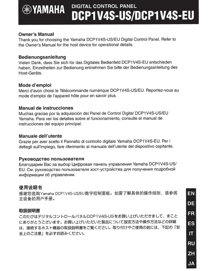 Yamaha DCP1V4S-US manual