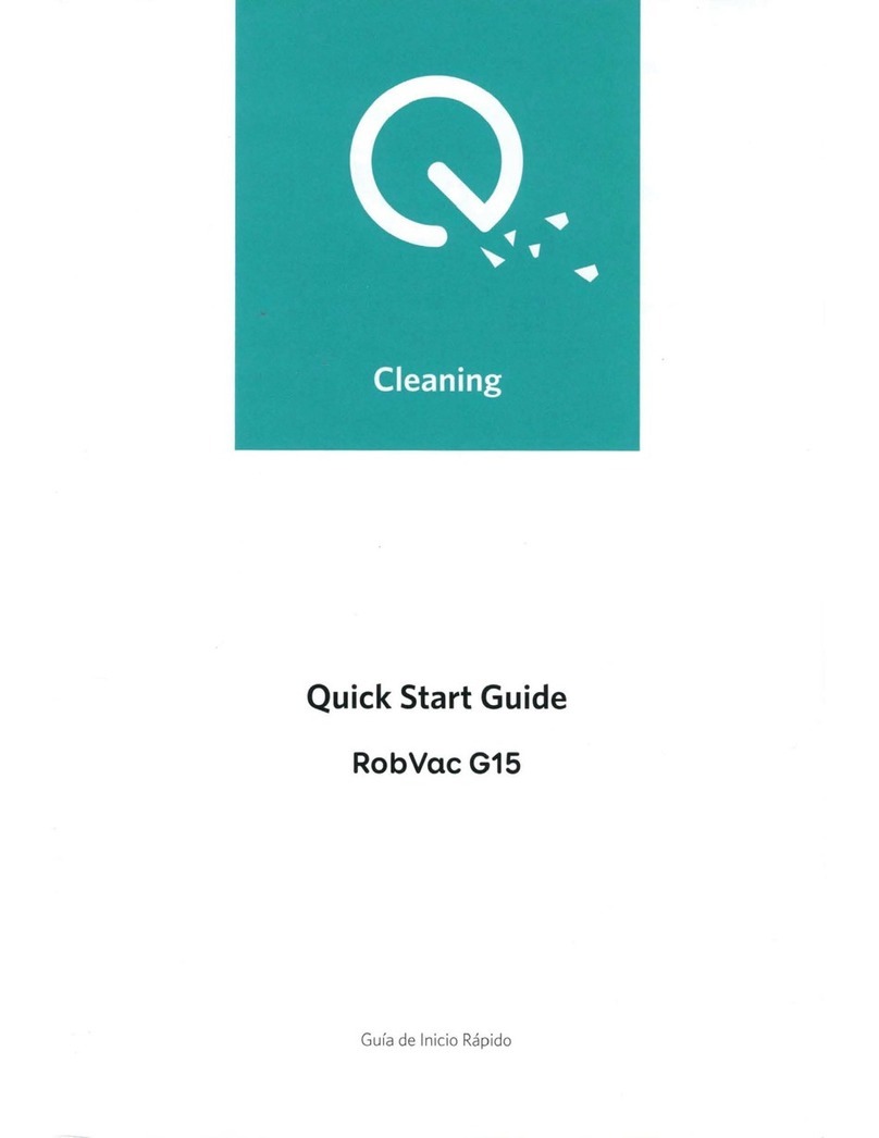EUFY RobVac G15 User manual EUFY RobVac G15 User manual