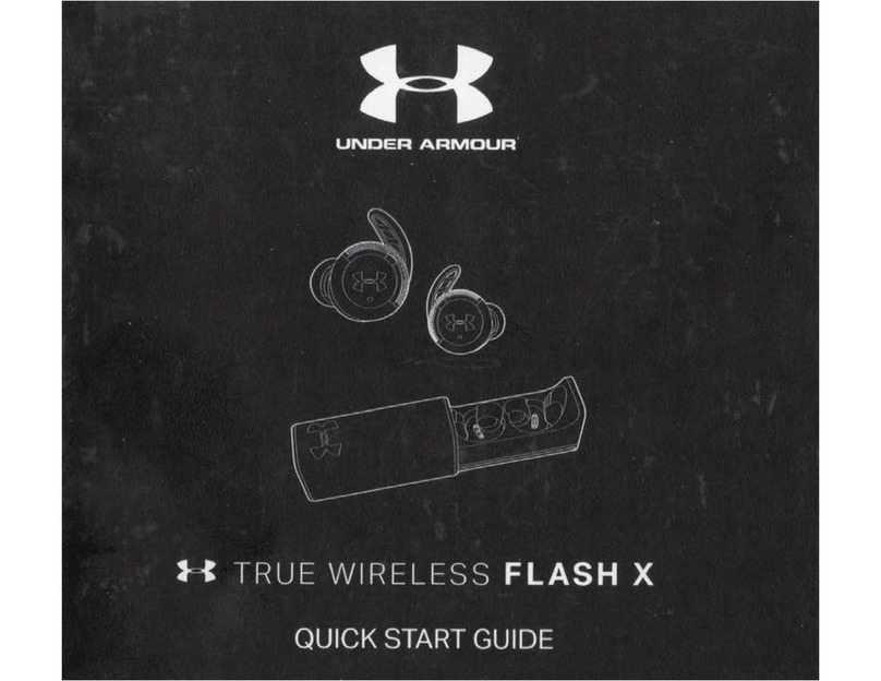 Under Armour FLASH X quick start guide