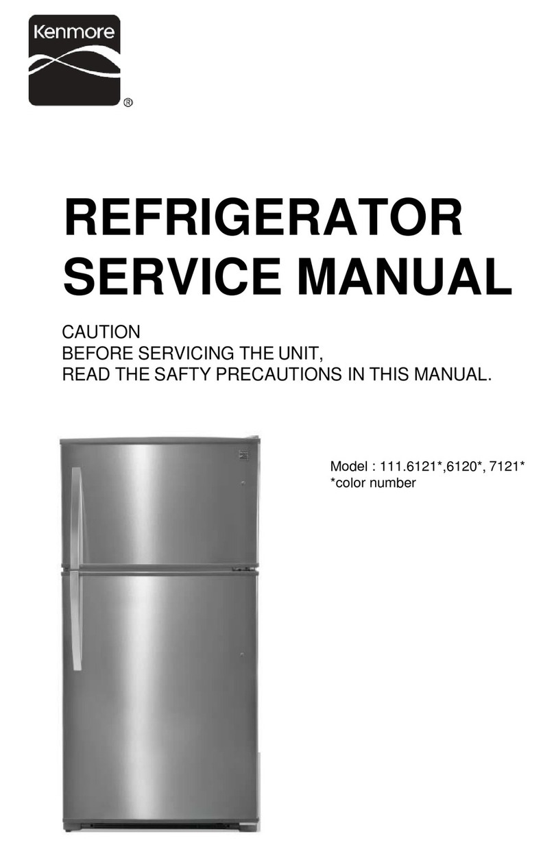 Kenmore 111.6121 Series User manual