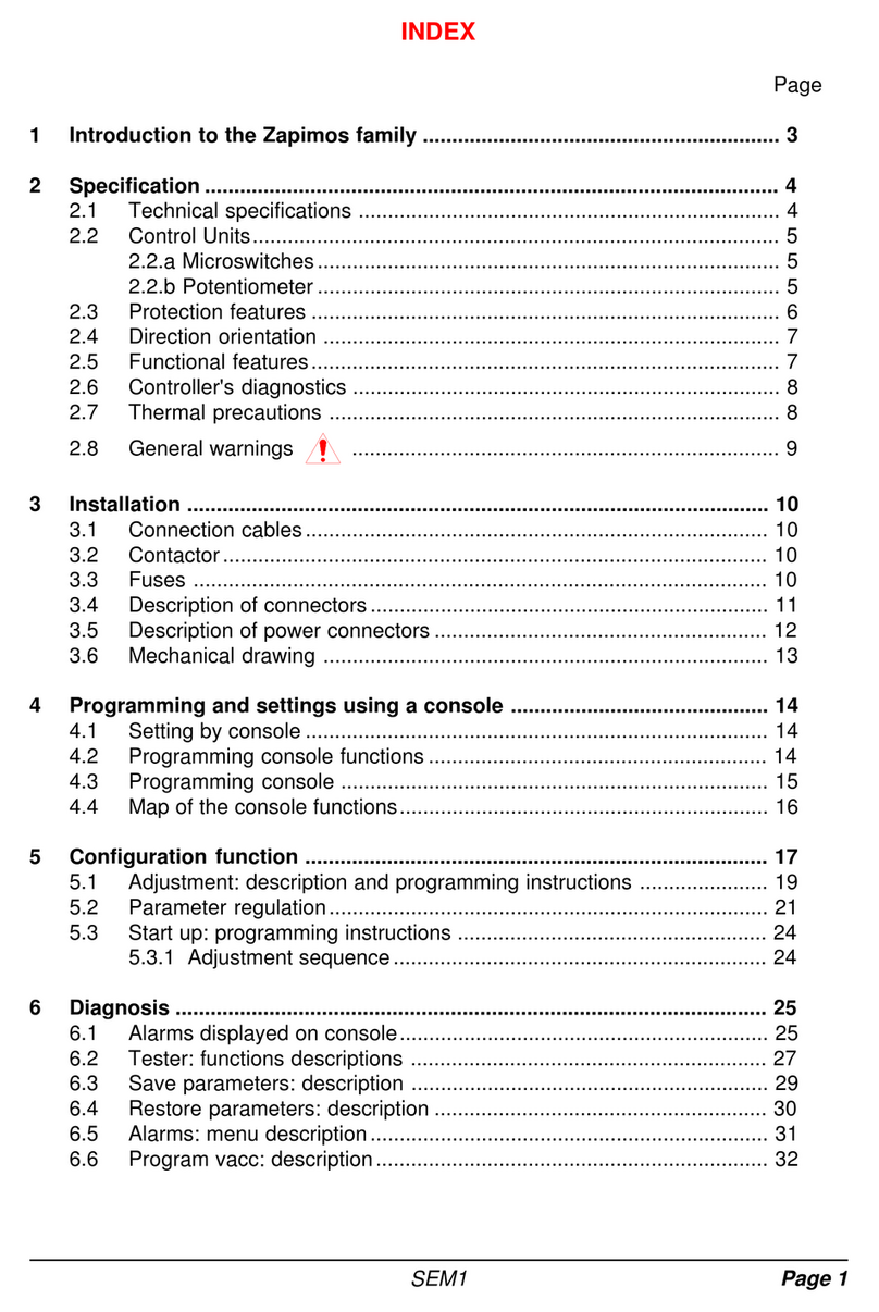 Zapi COMBI SEM-1 User manual