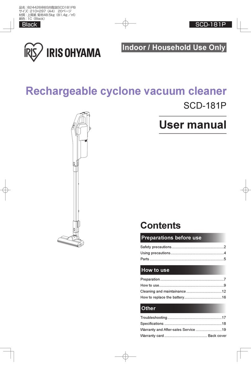 Iris Ohyama SCD-181P user manual