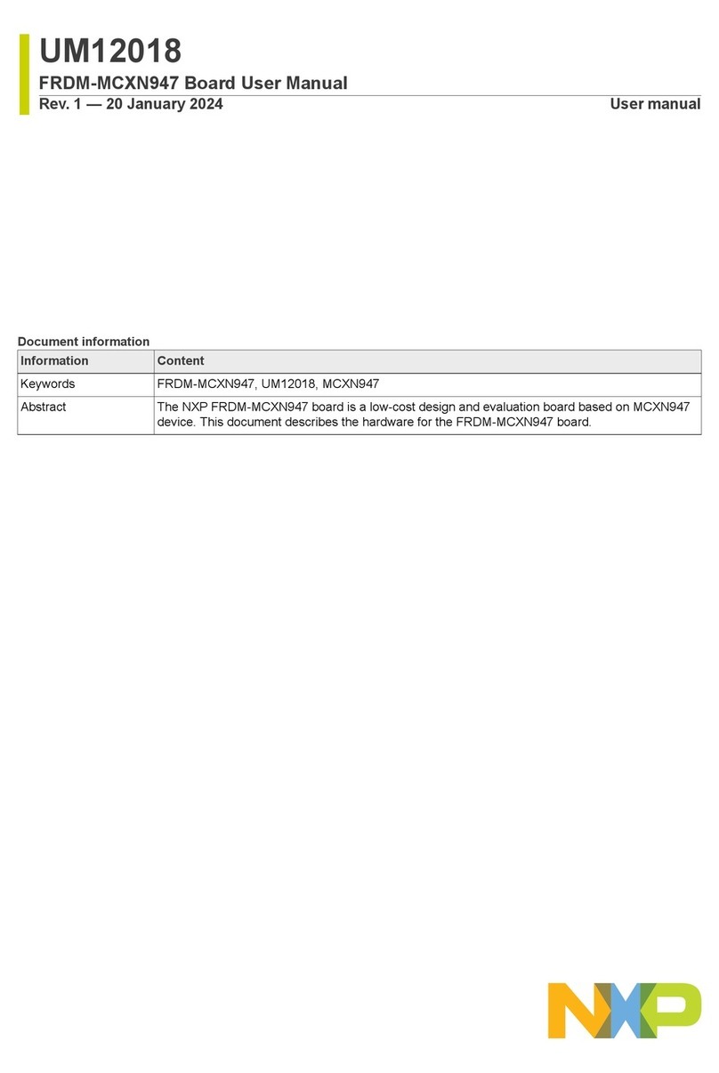 NXP Semiconductors FRDM-MCXN947 User manual