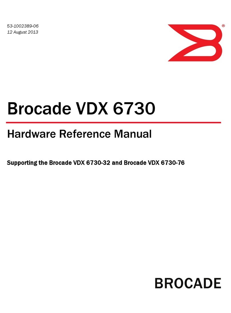 Brocade Communications Systems VDX6730 Quick user guide Brocade Communications Systems VDX6730 Quick user guide