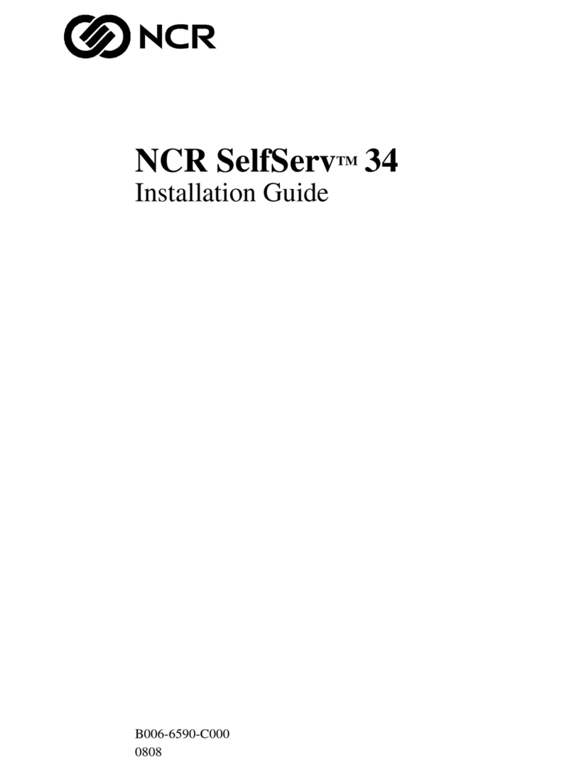 NCR SelfServ 34 installation guide