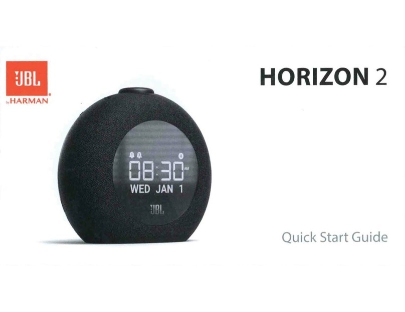 Harman JBL HORIZON 2 User manual