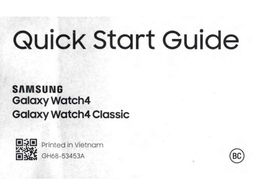 Samsung Galaxy Watch4 quick start guide