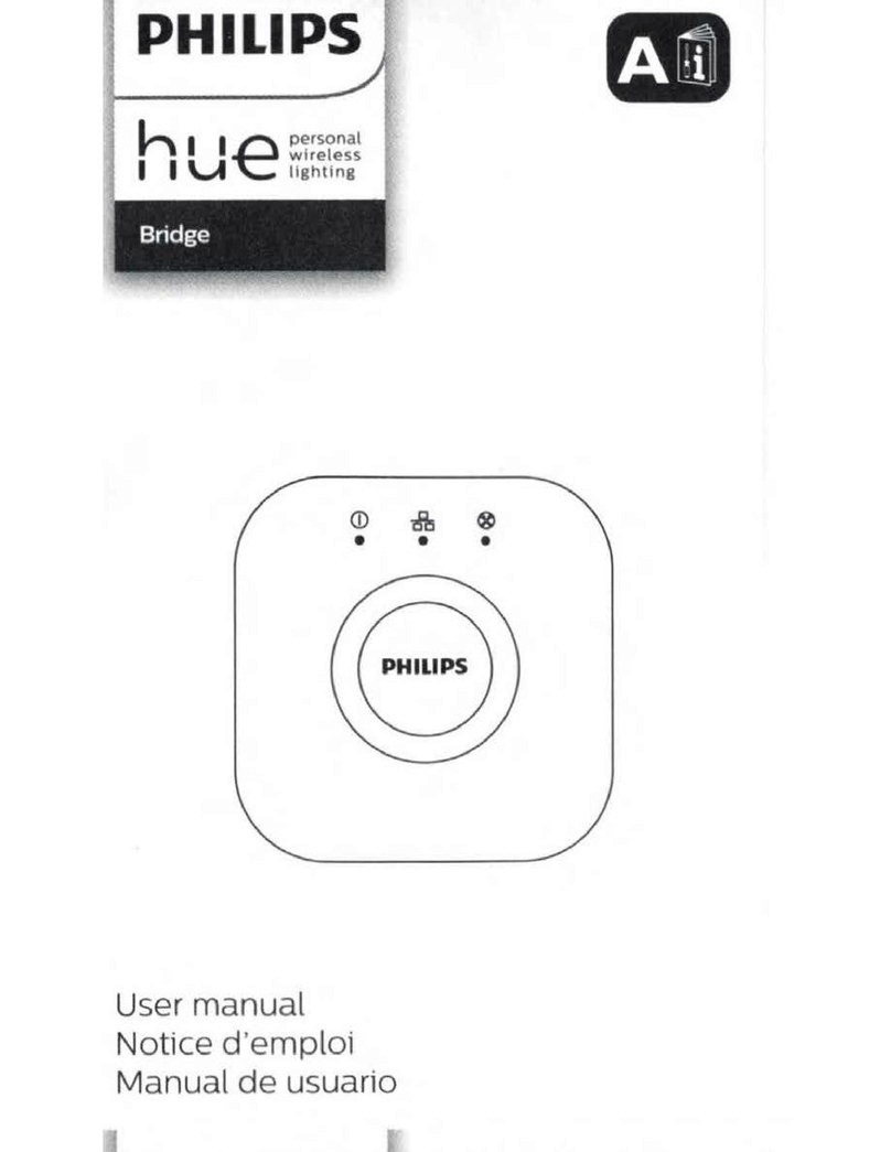 Philips hue Bridge User manual