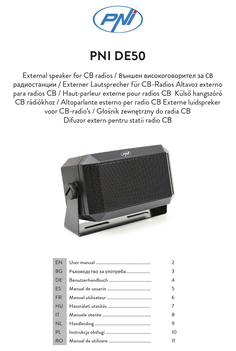 PNI DE50 user manual