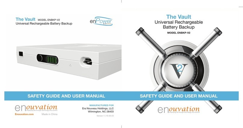 enouvation enPower ENBKP-V2 User manual