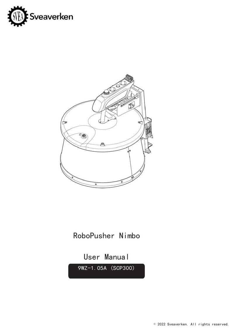 Sveaverken RoboPusher Nimbo user manual