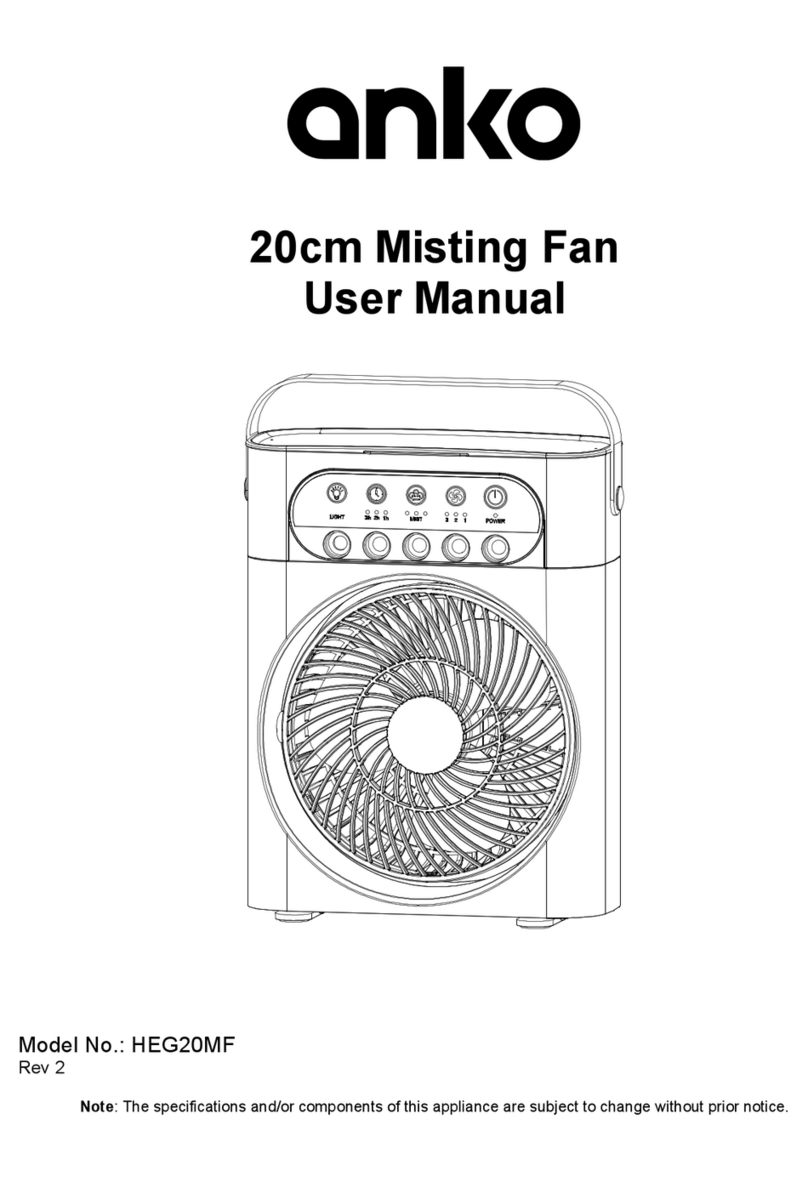 anko HEG20MF User manual