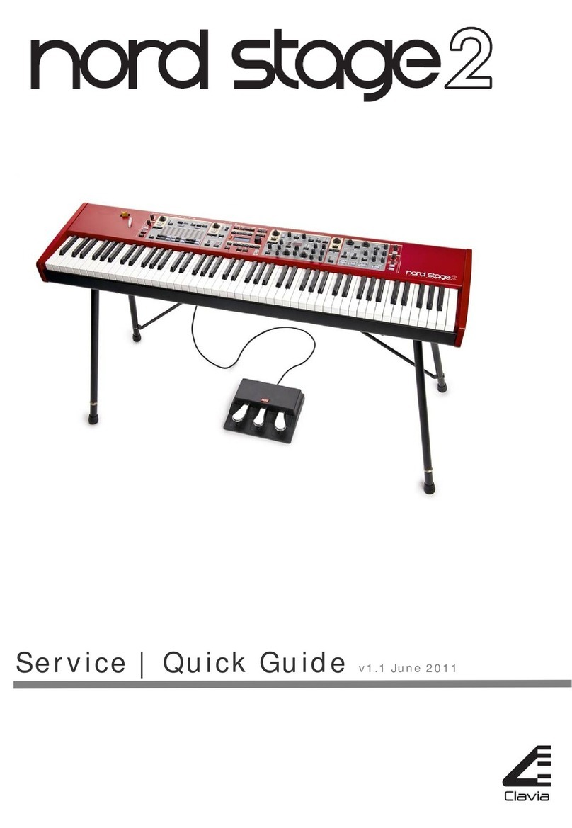 Clavia nord stage 2 User manual