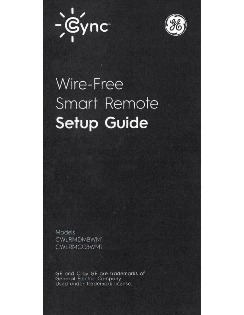 GE Cync CWLRMDMBWM1 User manual