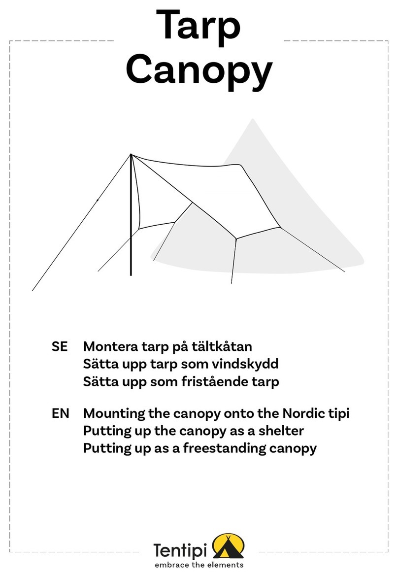 Tentipi Tarp Comfort cp 11702 User manual