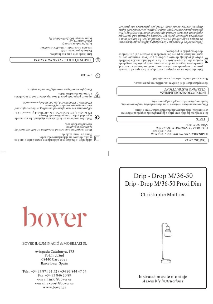 bover Drop M/36 Assembly instructions