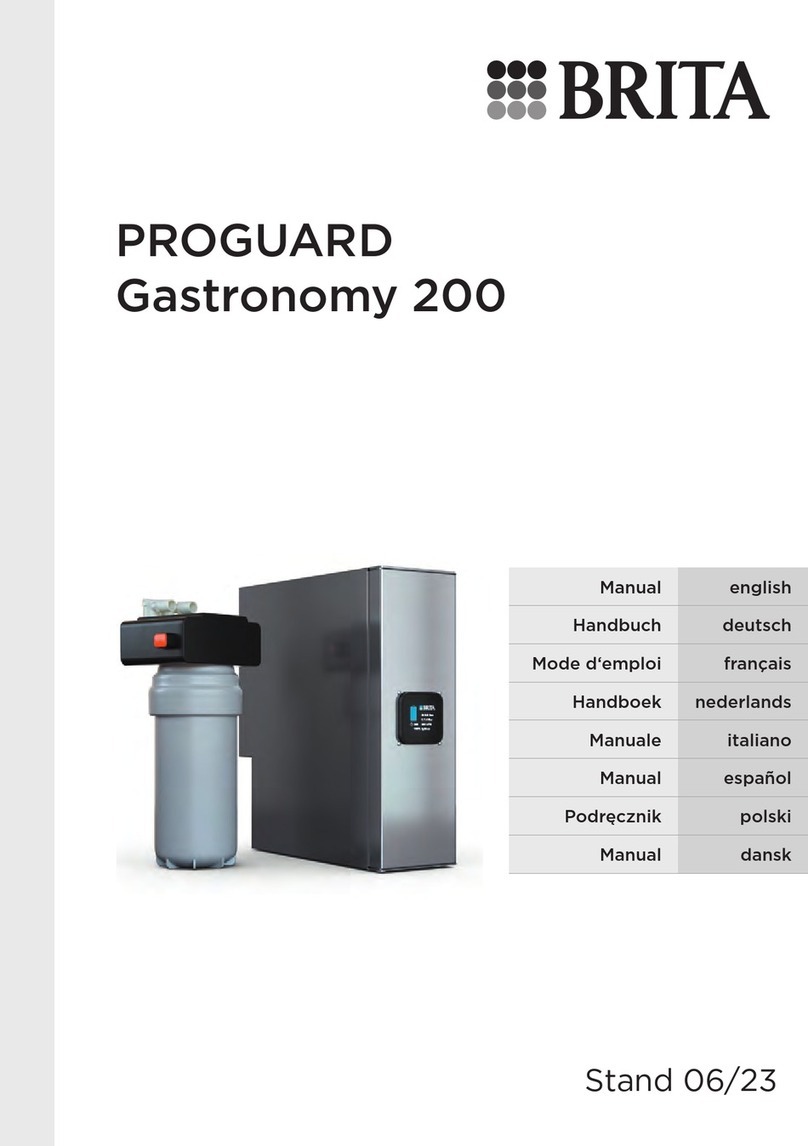 Brita PROGUARD Gastronomy 200 manual